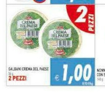 Gros Galbani Formaggio offerta