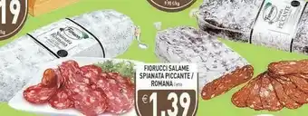 Iperfamily Fiorucci Salame offerta