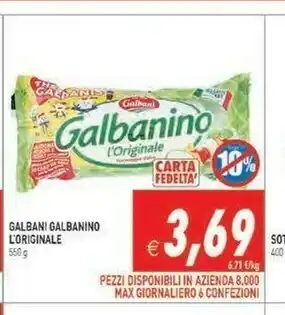 Iperfamily Galbani Galbanino offerta