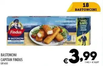 BASTONCINI CAPITAN FINDUS Gr 450