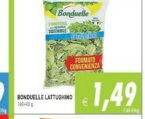 Gros Bonduelle Insalata offerta