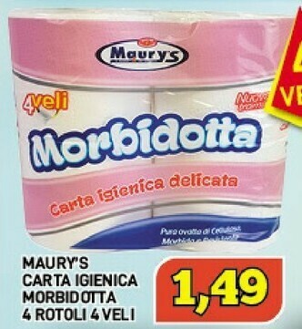 Maury's Carta igienica offerta