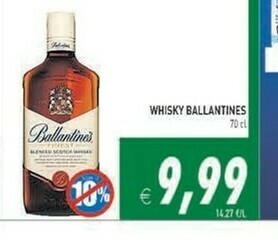 Gros Ballantines Scotch whisky offerta