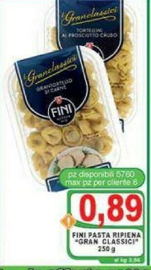 Gros Fini Modena Pasta ripiena offerta
