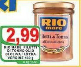Gros Rio Mare Tonno Rio mare offerta