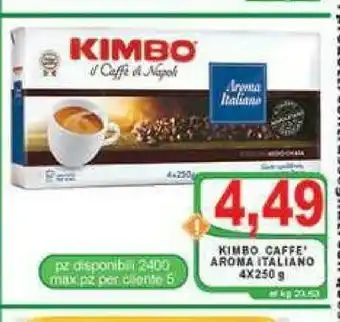 Gros Kimbo Caffè offerta