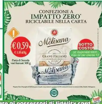 Gros Pasta di semola offerta