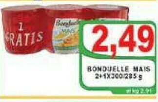Gros Bonduelle Mais offerta