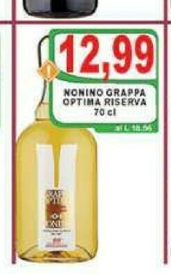Gros Nonino Grappa offerta