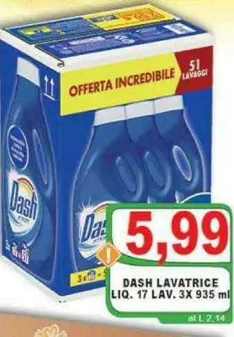 Gros Das Detersivo lavatrice offerta