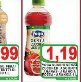 Gros Yoga succhi offerta