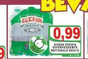 Gros Egeria Acqua offerta