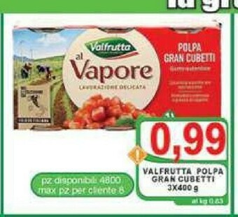 Gros Valfrutta Pomodori pelati offerta