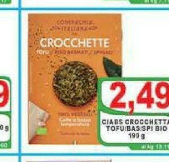 Gros Alimentazione Vegana offerta