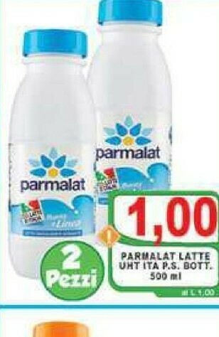 Gros Parmalat Latte parzialmente scremato offerta