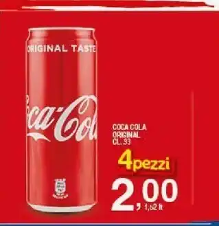 Ok Sigma Coca-Cola - Coca-Cola 330 G(ml) offerta