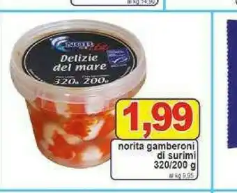 Pewex Norita Gamberi offerta