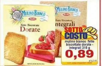 Pewex Mulino Bianco Fette biscottate offerta