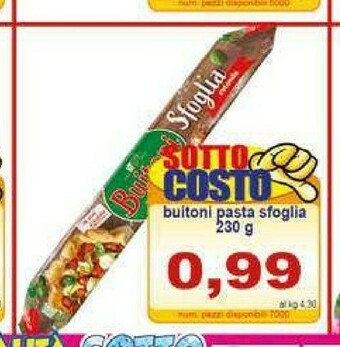 Pewex Buitoni Pasta sfoglia offerta