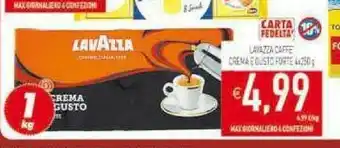 Pim Supermercati Lavazza Caffè offerta
