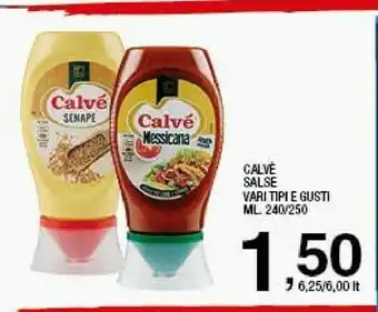 Sigma Calvè Messicana 250 G(ml) offerta