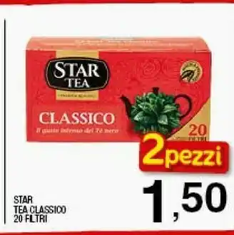 Sigma Star Tea Classioo 20 Filtri offerta