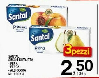 Sigma Santal Succhi Di Frutta offerta