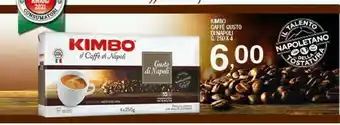 Sigma Kimbo Caffe Gusto Napoli offerta