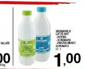Sigma Granarolo Latte UHT Parzialmente Scremato A Lunga Conservazione 1000 G(ml) offerta