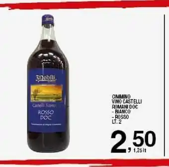 Sigma Cimmino Vino Castelli Romani Doc offerta