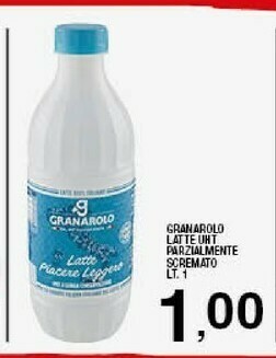 Sigma Granarolo Latte UHT Parzialmente Scremato A Lunga Conservazione 1000 G(ml) offerta