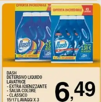 Sigma Dash Detersivo Liquido offerta