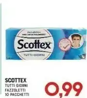 Gran Risparmio Scottex Tutti Giorni Fazzoletti 10 Pacchetti offerta