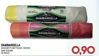 Gran Risparmio Gambardella Sacchetti Nettezza offerta