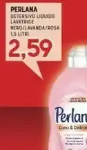 Gran Risparmio Perlana Detersivo Liquido Lavatrice Lavanda offerta