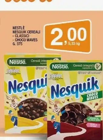 Sigma Nestlè Nestlè - Nesquik Duo 375 g(ml) offerta