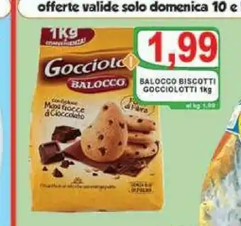 Top Supermercati Balocco Biscotti offerta