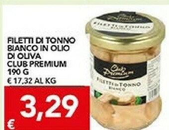 TuoDi Club Premium Filetti Di Tonno Bianco In Olio Di Oliva offerta
