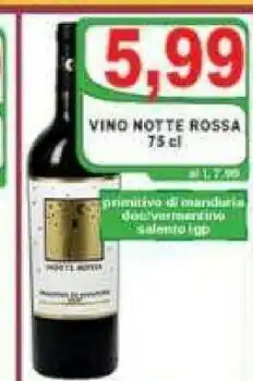 Notte rossa Vino