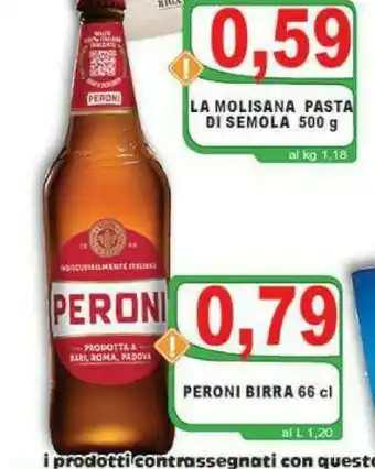 Top Supermercati Peroni Birra offerta