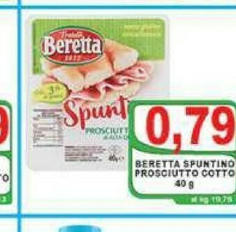 Top Supermercati Beretta Prosciutto crudo offerta