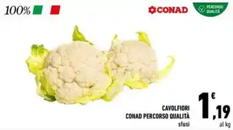 Conad Cavolfiori Conad Percorso Qualità Sfusi offerta