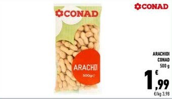 Conad Conad Arachidi 500 g offerta