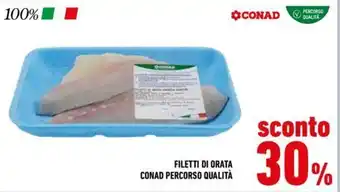 Conad Filetti Di Orata Conad Percorso Qualità offerta