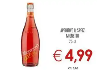 Conad Mionetto Aperitivo Il Spriz 75 cl offerta
