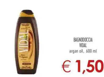 Conad Vidal Bagnodoccia Argan oil 600 ml offerta