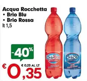 DeSpar Express Acqua Rocchetta Brio Blu, Brio Rossa It 1,5 offerta