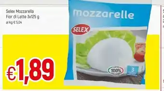 Famila Selex Mozzarella offerta