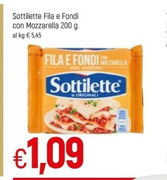 Famila Sottilette offerta