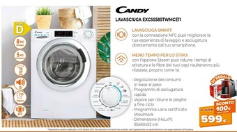 Expert Candy Lavasciuga EXCSS585TWMCE11 offerta